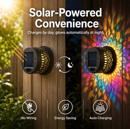 Solar Powered Mandala Light