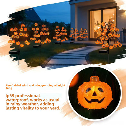 Solar Pumpkin Pathway Lights