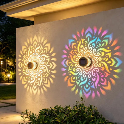 Solar Powered Mandala Light